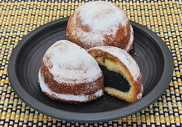 あんドーナツ(あん、ごま)の写真