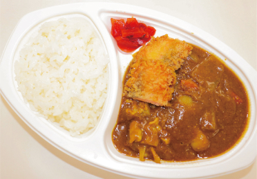 サーモンカツカレーの写真